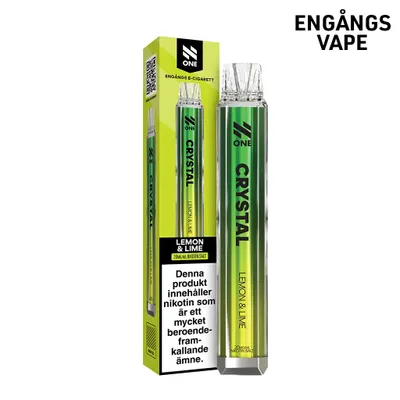N One Crystal | Lemon Lime | Engångsvape