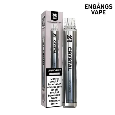 N One Crystal | Liqourice | Engångsvape
