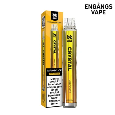 N One Crystal | Mango Ice | Engångsvape