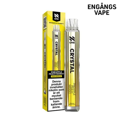 N One Crystal | Pineapple Peach Mango | Engångsvape