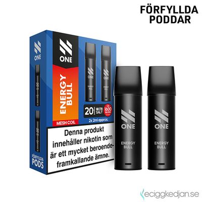 N One Pod V1 | Energy Bull | Inkl 1st Batteri | OBS! Utgånget datum