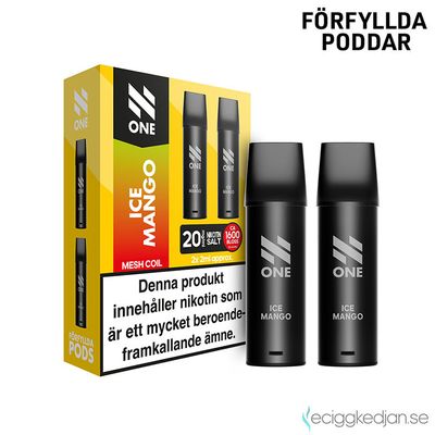 N One Pod V1 | Mango Ice | Inkl 1st Batteri | OBS! Utgånget datum