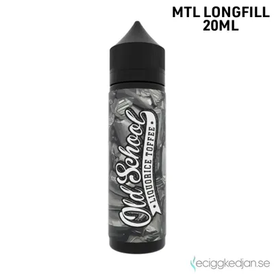 Old School | Liquorice Toffee | 20ml Longfill