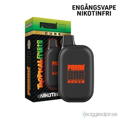 Frunk Bar Cube ZERO | Tropical Fruits | Nikotinfri Engångsvape