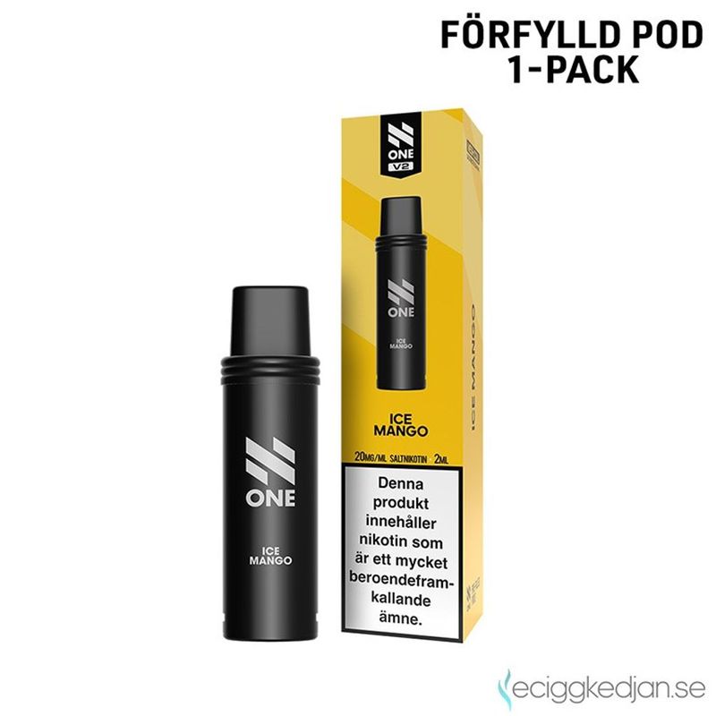 N One Pod V2 | Ice Mango | Förfylld Pod