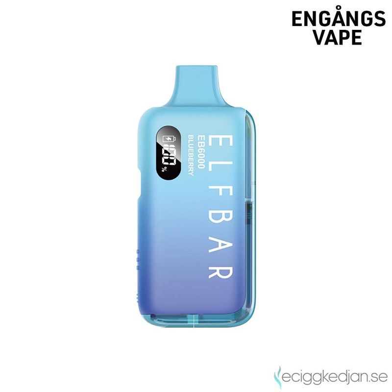 Elfbar 6K Mesh | Blueberry | Engångs Vape | 14mg
