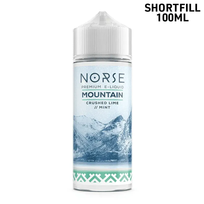 Norse Mountain | Crushed Lime Mint | 100ml Shortfill