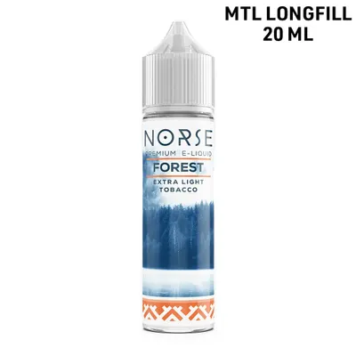 Norse Forest | Extra Light Tobacco | 20ml Longfill