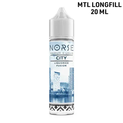 Norse City | Liquorice Fusion | 20ml Longfill