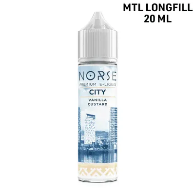Norse City | Vanilla Custard | 20ml Longfill