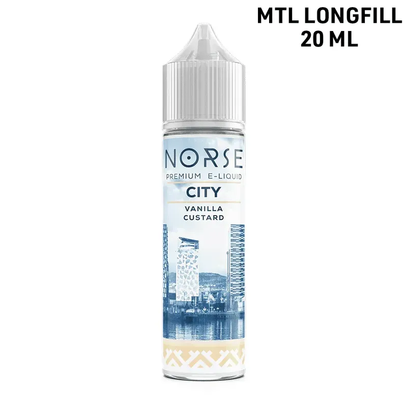Norse City | Vanilla Custard | 20ml Longfill