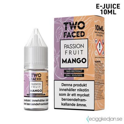 Two Faced | Passion Fruit Mango | 10ml E-Juice