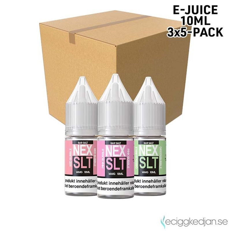 NEX SLT Sweets 14mg Nikotinsalt | Komplett Pack | 3*5pack