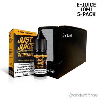 Just Juice Iconic | Mango Passion Fruit | 10ml E-Juice | 5pack