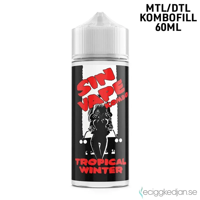 Sin Vape | Tropical Winter | 60ml Kombofill