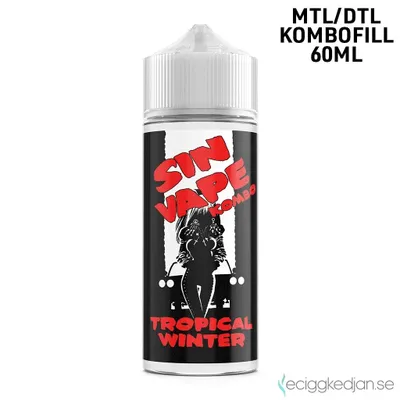 Sin Vape | Tropical Winter | 60ml Kombofill