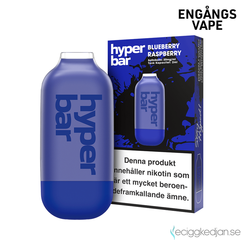 Hyper Bar | Blueberry Raspberry | Engångsvape