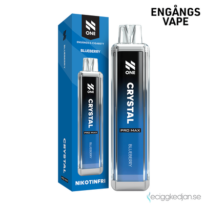 N One Crystal ZERO | Blueberry | Engångsvape