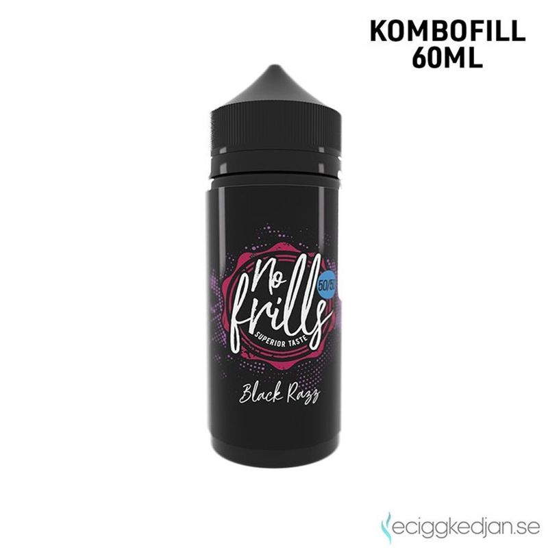 No Frills | Black Razz | 60ml Kombofill