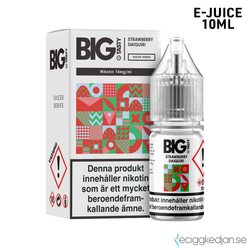 Big Tasty Juiced | Strawberry Daiquiri | 10ml E-Juice