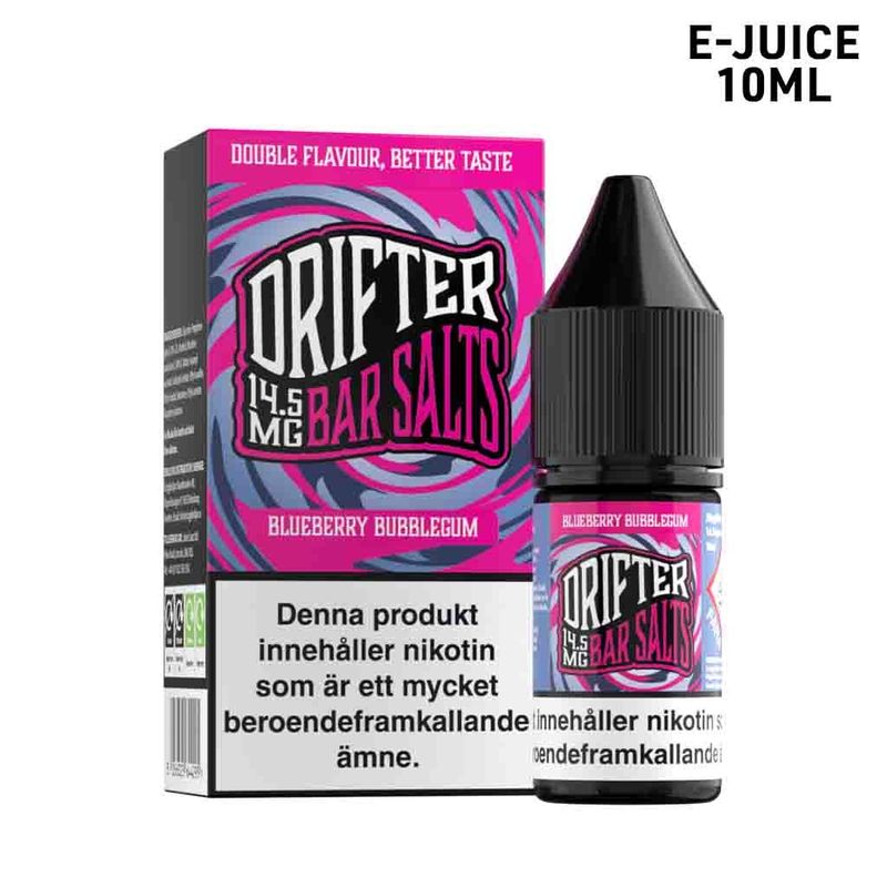 Drifter Salt | Blueberry Bubblegum | 10ml E-Juice