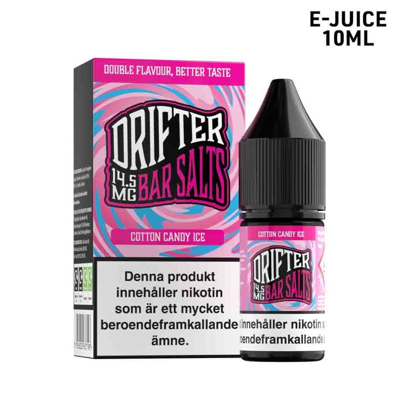 Drifter Salt | Cotton Candy Ice | 10ml E-Juice
