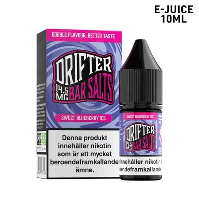 Drifter Salt | Sweet Blueberry Ice | 10ml E-Juice