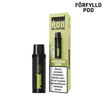 Frunk Pod | Kiwi Passion Guava | Förfylld Pod