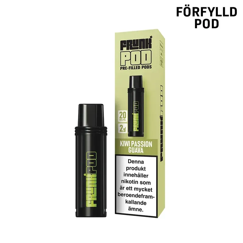 Frunk Pod | Kiwi Passion Guava | Förfylld Pod