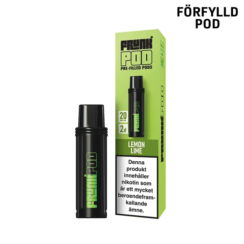 Frunk Pod | Lemon Lime | Förfylld Pod