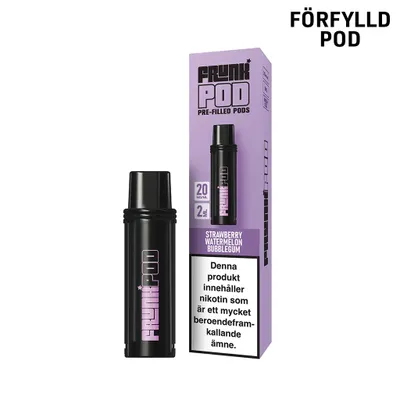 Frunk Pod | Strawberry Watermelon Bubblegum | Förfylld Pod