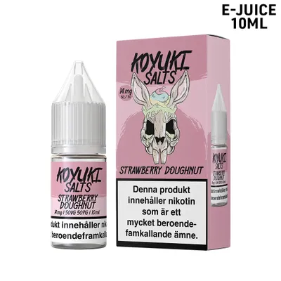 Koyuki Salts Chronicles | Strawberry Doughnut | 10ml E-Juice