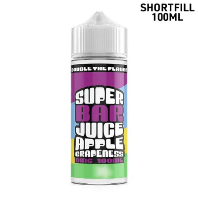 Super Bar Juice | Apple Grapeness | 100ml Shortfill