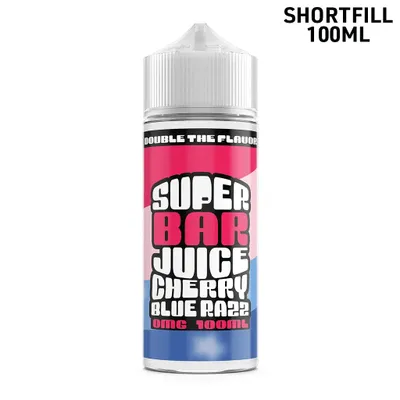 Super Bar Juice | Cherry Blue Razz | 100ml Shortfill
