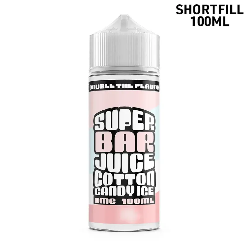 Super Bar Juice | Cotton Candy Ice | 100ml Shortfill
