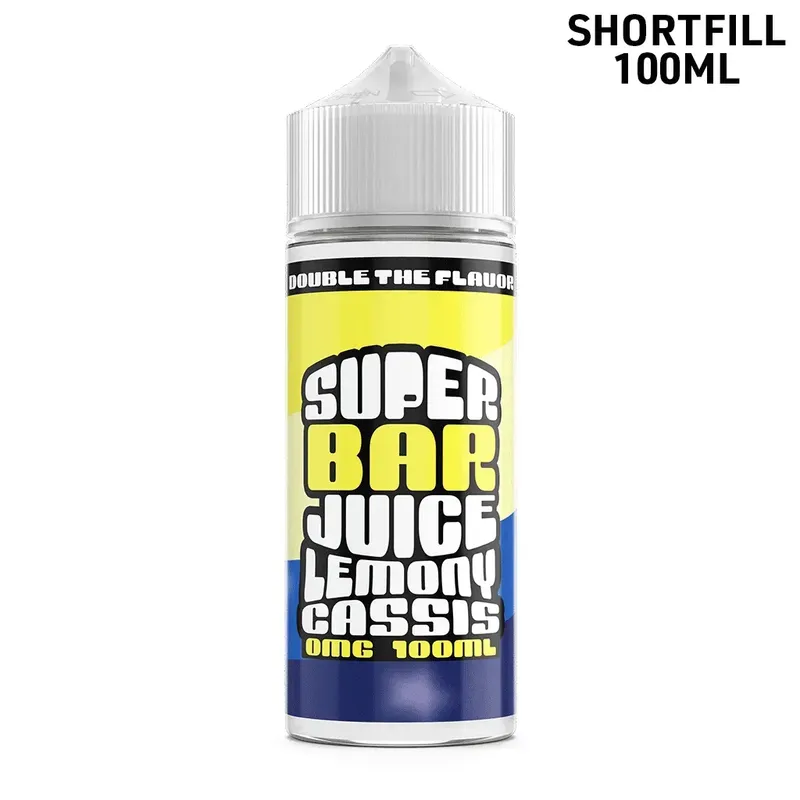 Super Bar Juice | Lemony Cassis | 100ml Shortfill