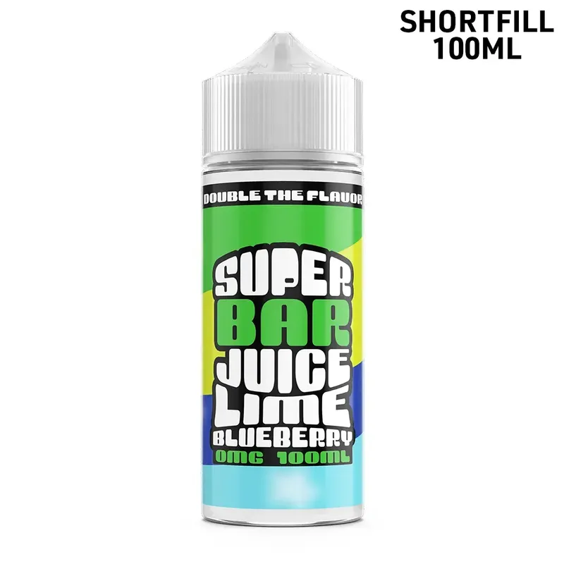 Super Bar Juice | Lime Blueberry | 100ml Shortfill
