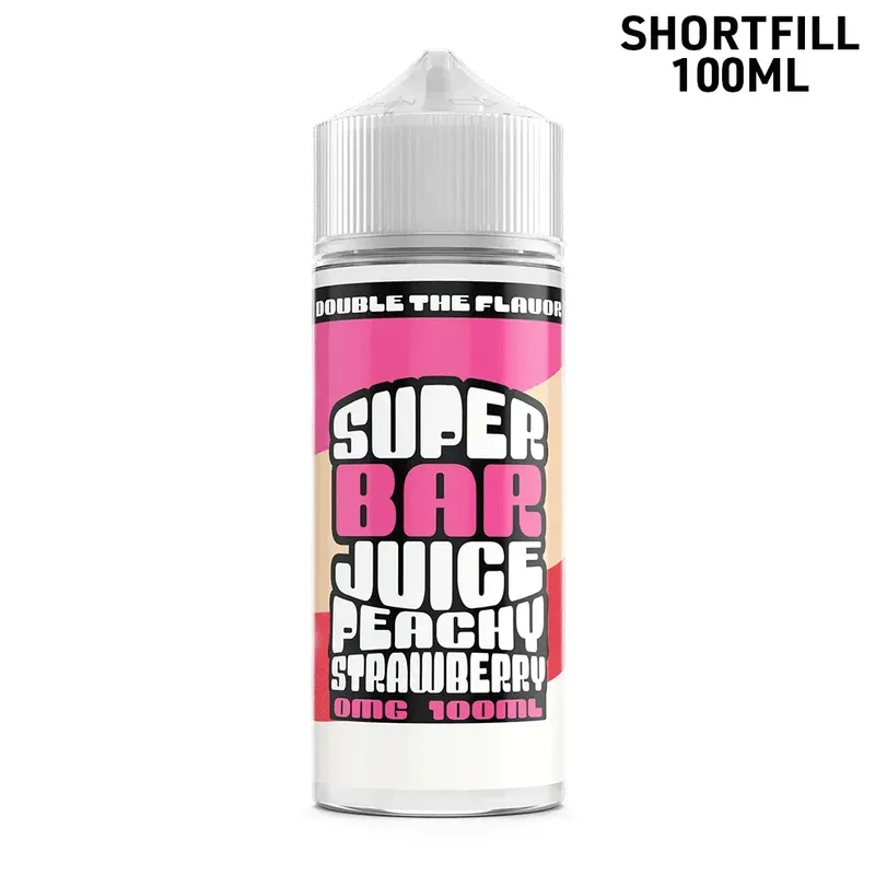 Super Bar Juice | Peachy Strawberry | 100ml Shortfill