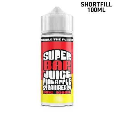 Super Bar Juice | Pineapple Strawberry | 100ml Shortfill