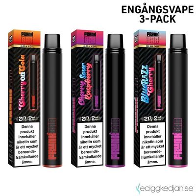 Frunk Bar Mixpack | Cherry Mix | Engångsvape