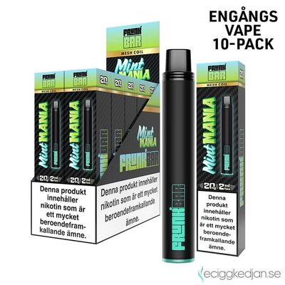 Frunk Bar | Mint Mania | Engångsvape | 10pack