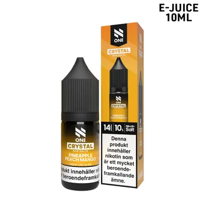 N One Crystal | Pineapple Peach Mango | 10ml E-Juice
