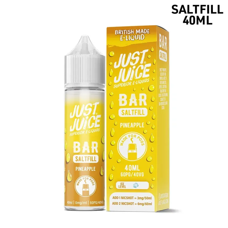 Just Juice Bar | Pineapple | 40ml Saltfill