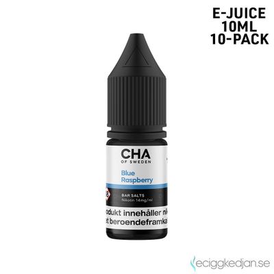 CHA of Sweden Fruit Edition | Blue Raspberry | 10ml E-Juice | 10pack