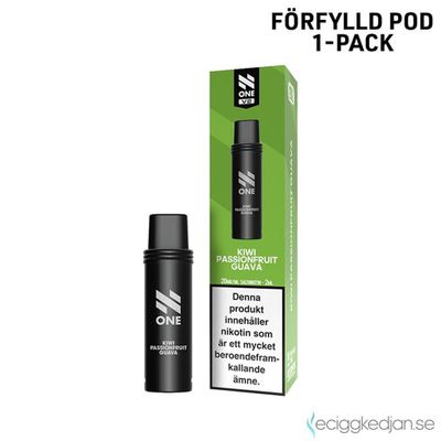 N One Pod V2 | Kiwi Passionfruit Guava | Förfylld Pod