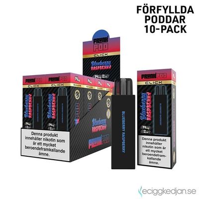 Pod Click | Frunk | Blueberry Raspberry | 10pack
