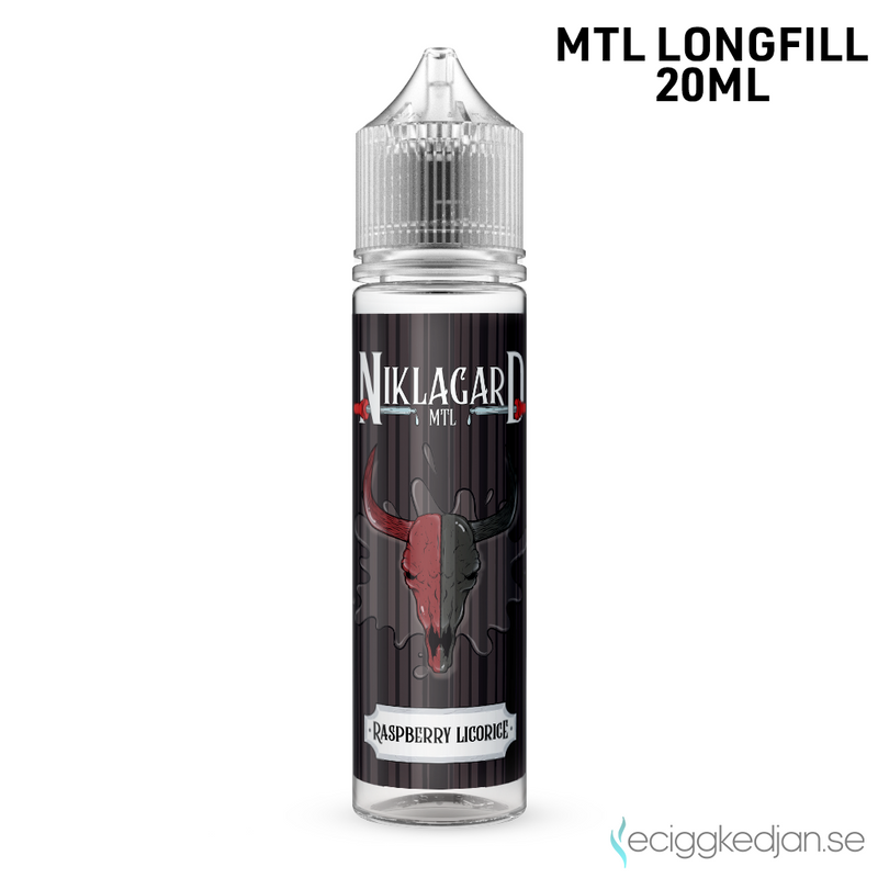 Niklagard | Raspberry Liqorice | 20ml Longfill