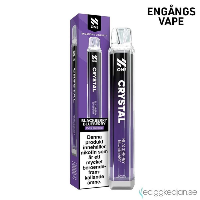 N One Crystal | Blackberry Blueberry | Engångsvape