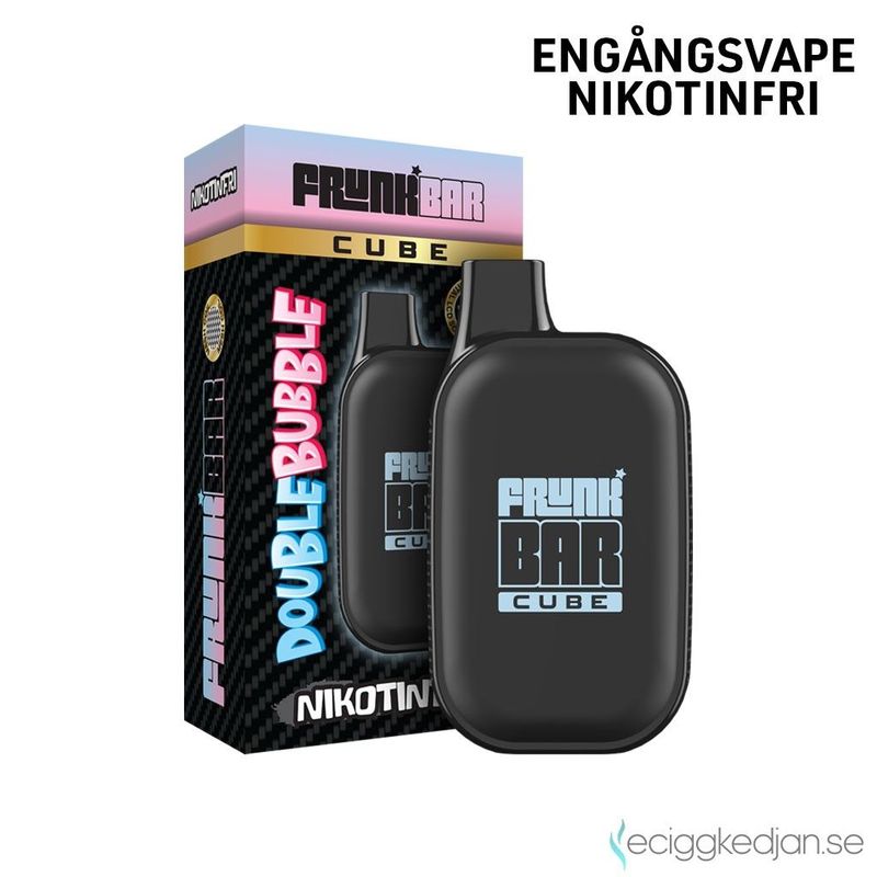Frunk Bar Cube ZERO | Double Bubble | Nikotinfri Engångsvape