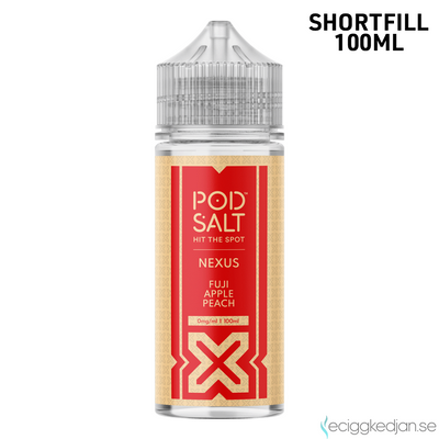 Pod Salt Nexus | Fuji Apple Peach | 100ml Shortfill